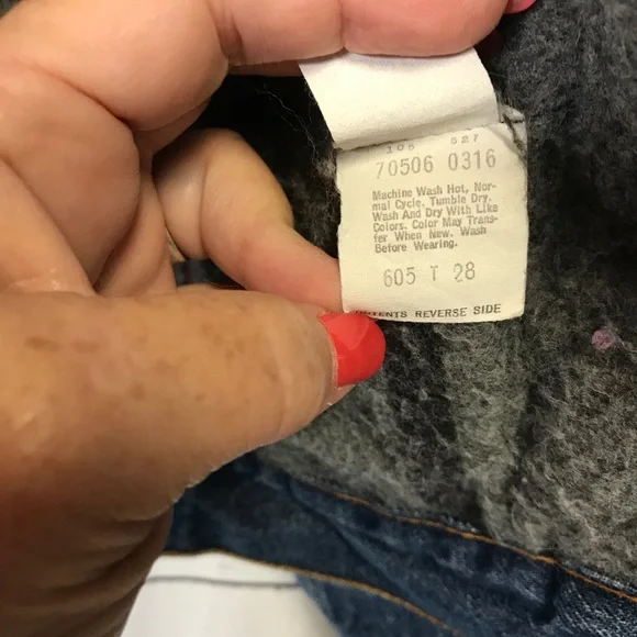 Levi lined jacket sz 42. LL484 - Picture 5 of 6